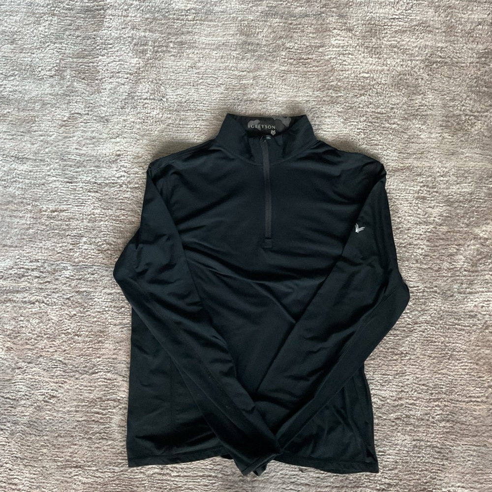 Greyson Tate Black Quarter-Zip Pullover